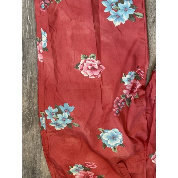 HENRY COTTONS Womens Pants Trousers Size W38 L32 Colorful Floral Button Fly  NWT - Picture 4 of 14